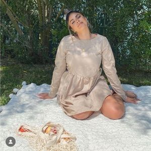 Missguided long sleeve dress